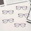 5 Pairs of Popular Women's Anti Blue Light Computer Reading Glasses Women's Reading Glasses with Presbyopia