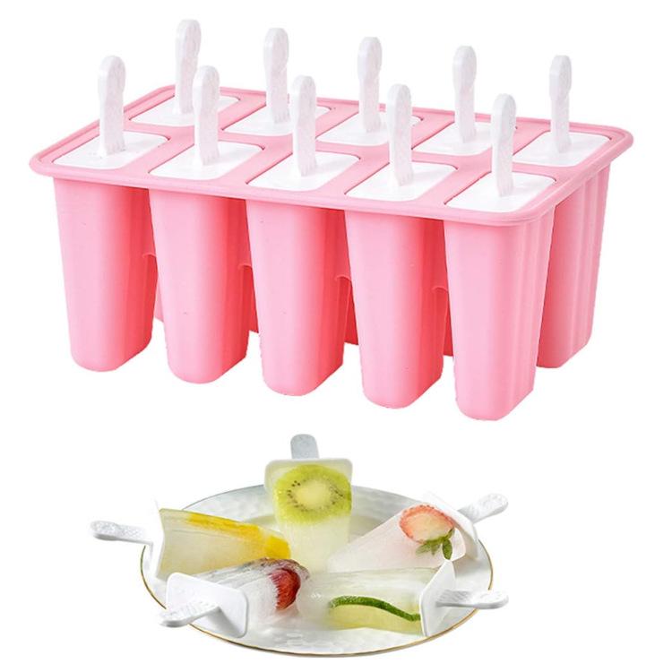 Silicone Ice Cube Mold Set: Long Strip, 6 Squares, 6 Balls, 15 Grids, 37 Grids, Skull Shapes with Lid.