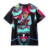 Hazbin Hotel Women Men's Casual Graphic Printed Short Sleeve T-shirts