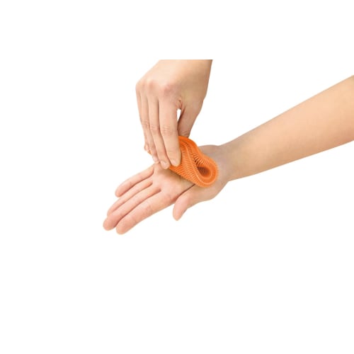 Takagi Soft Nail Brush, Approx. 110mm Diameter, for Removing Oil and Stains, Squeezes Hard Without Pain, Fine Ribs Capture Dirt, Made of Silicone