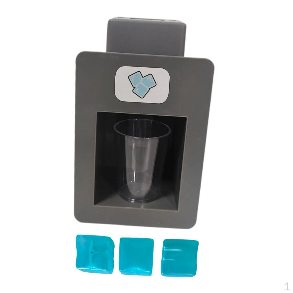 Pretend Play Ice Maker Educational Toy for Boys Girls Simulated Dispenser Developmental Develop