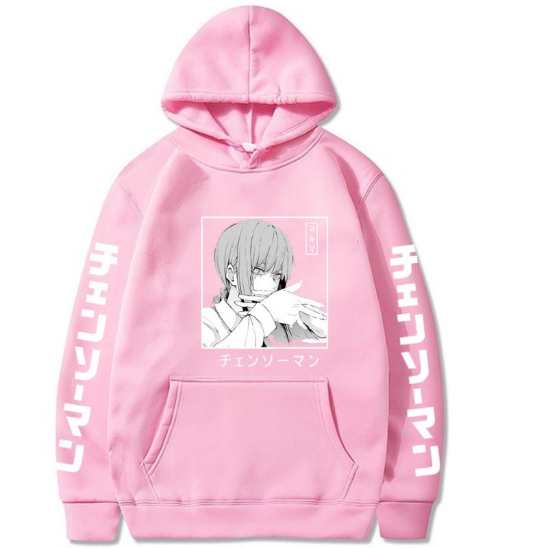 Chainsaw Man Japanese Animation Men's Hoodies Boys Harajuku Girls Pullover Fancy Music Gift Loose Comfortable Sweatshirt