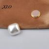 Decorative Brooch Button 2Pcs Faux Pearl Magnetic Clothes Button, Fake Cat Eye Stone Clothing Fixation Accessory Safety for Shirts Scarf Shawl, Magnet