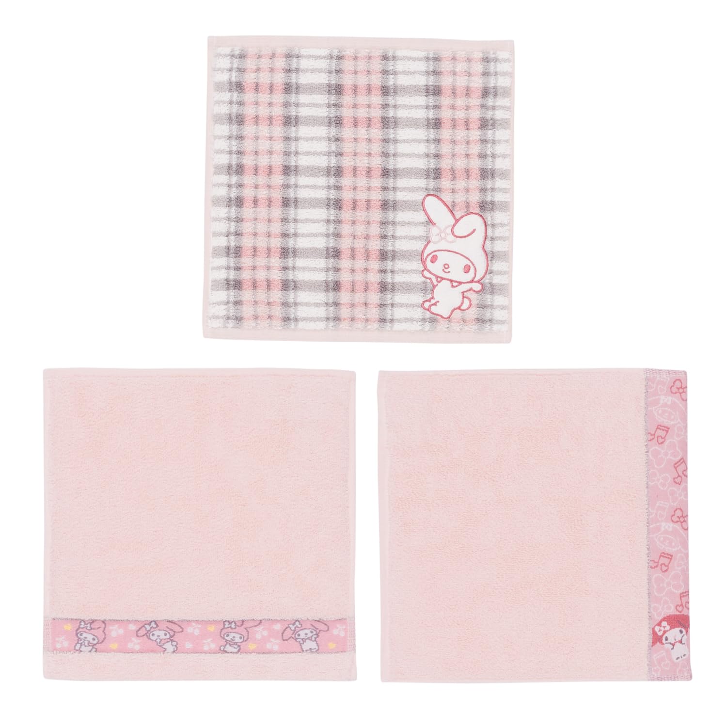 

Полотенце Лаборатория My Melody Мини Sanrio Японская Технология [Персонажи Sanrio] #meet Полотенца, Набор из 3 штук, Пушистое, Быстровпитывающее, 100% Хлопок,