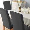 Graphite Jacquard Elastic Chair Cover [10-Z1-Grf]