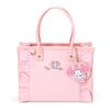 Square Tote Bag My Melody Suitable for Ages 3 and Up 011843 Charm-Attached - - -