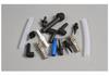 Pneumatic Brake Fluid Changer: Black & Blue Hose Connector with Rubber Head for Auto Maintenance