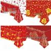 Chinese Lucky Dragon New Year Disposable Tablecloth
