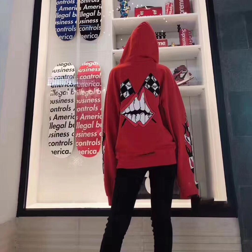 8399 CHROME HEARTS 2025 New Spring and Autumn Plus-size Thin Style Classic Style Logo Hooded Sweatshirt for Couples