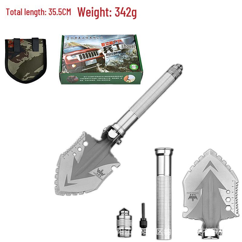 Multi-functional Carbon Steel Entrenching Shovel