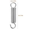 10Pcs Stainless Steel Extension Springs with Dual Hooks High Elasticity Mechanical Tension Springs for Vehicle Brackets Ladder