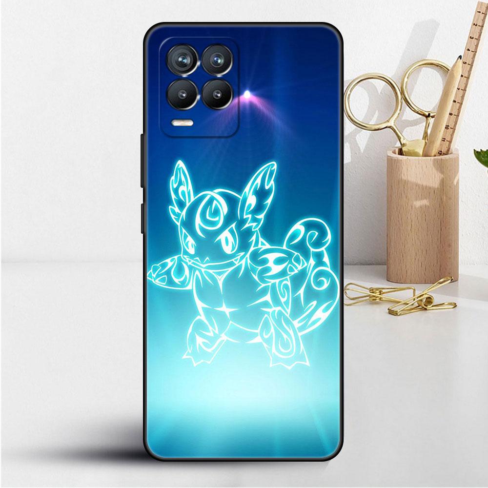 Hülle für Realme 8 C21y GT Neo 2 3 8i C21 7 C11 6 C12 C35 C3 GT 9 Pro C12 Silikon TPU Handyhülle Anime Pokemon Japan