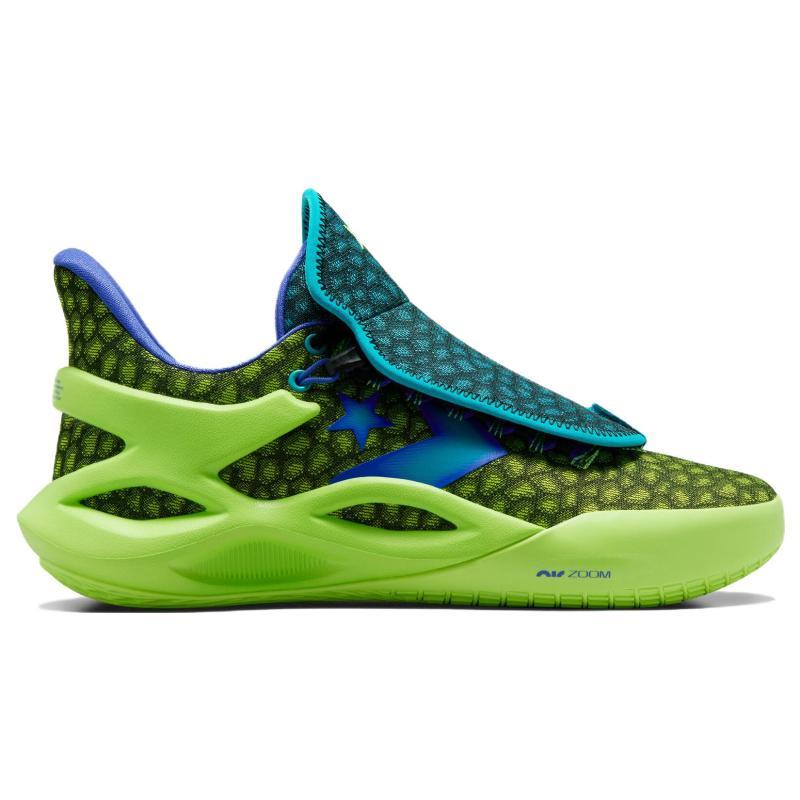 Converse ALL STAR BB TRILLIANT CX Round Toe Lace-up Abrasion Resistant Low Top Basketball Shoes Unisex Teal Green