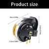 Motorcycle Car Double Tone 12V Snail Horn Strong All Metal Construction Penetrating Sound Emission Quick Installation