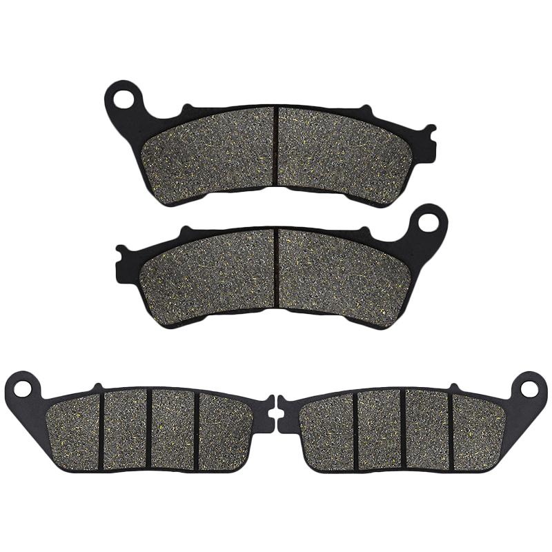 Cyleto Motorcycle Front or Rear Brake Pads for Honda NSA700 DN01 08-11 CTX1300 14-16 SWT 400 FJS400 09-16 SWT FJS 600 2011-2016