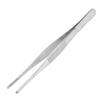 Dressing Forceps Serrated Straight Tip Slip Resistant Stainless Steel Surgical Tweezers 5.5in