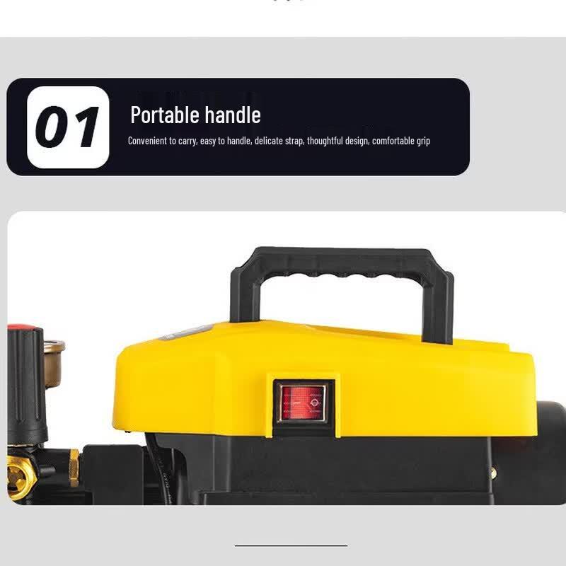 SMVP Portable Handheld Brushless High-Pressure Washer CN Plug (adapter Included)