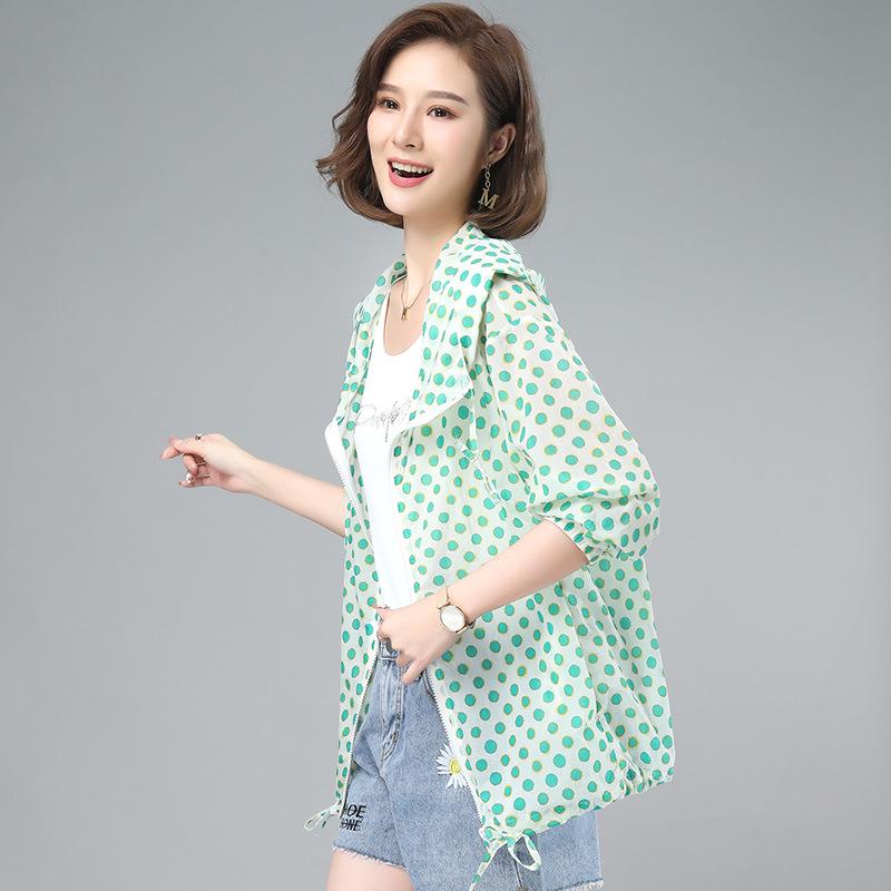 

Женская весенняя шифоновая куртка 2025 - Стильная с длинным рукавом, модная и уникальная L