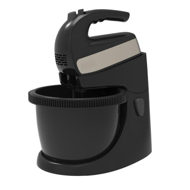 Black+Decker bxmxa500e Hand Mixer 500W Black/Steel