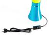 Lampe lave bleue lampe de chevet de bureau avec lave pour salon chambre à coucher