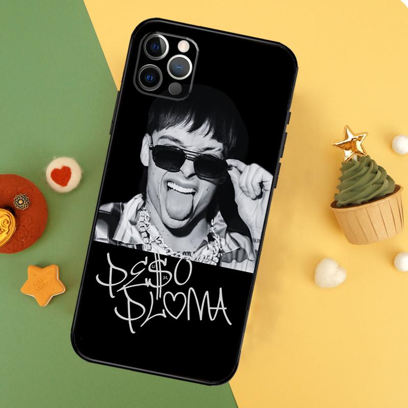 Peso Pluma Cool Phone Case For iPhone 17 16 14 13 12 11 15 Pro Max 12 13 Mini 16E 17 Air Shockproof Cover
