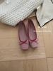 Fashion 2025 Spring Summer Brand Women Flat Shoes Fashion Round Toe Shallow Slip On Ballerinas Shoes Soft Flat Heel Dress Ballet Shoe