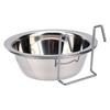 Stainless Steel Dog Bowls Hanging Pet Bowls for Cage Kennel and Crate for Food and Water