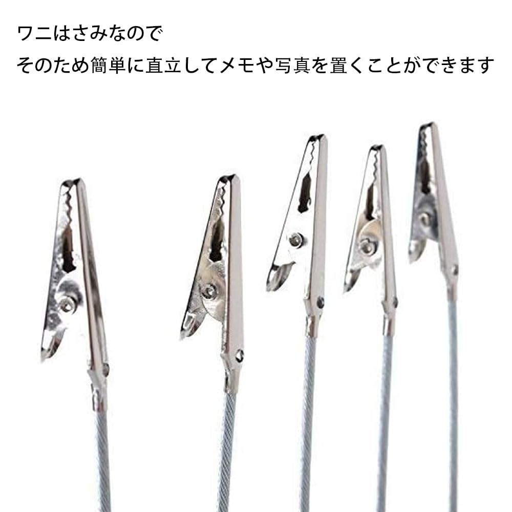 Pine Wood Color Modern Simple Sticky Note Holder Crocodile Iron Clip Message Holder Idea Photo Holder Wooden Business Card Holder Stationery Office