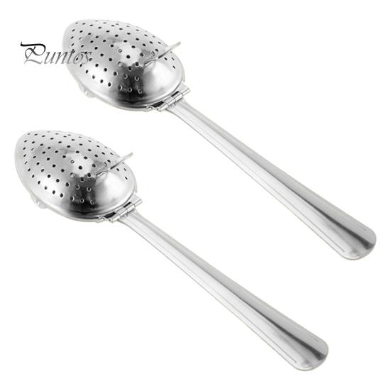 Stainless Steel Tea Diffuser with Hook Fine Holes Tea Interval Filter for Loose Leaf Tea And Coffee Brewing Portable Tea Infuser for Home Travel