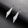 My Shape Israel Map Earrings Stainless Steel Gold Color Israel Country Outline Geography Map Pendants Earrings Jewelry Wholesale