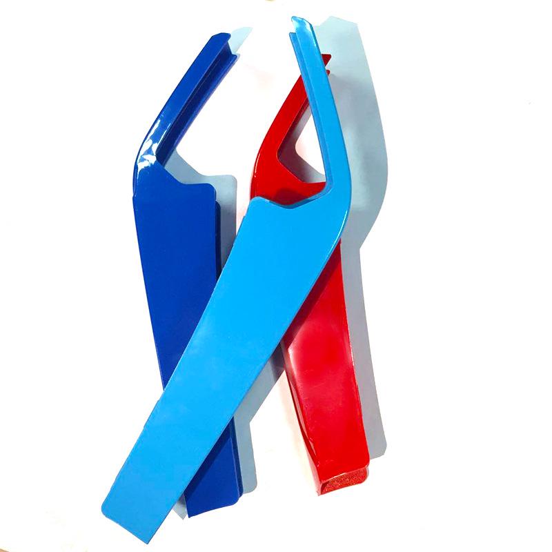 Tricolor Decorative Strips for BMW Kidney Grille: Fits 19-22 New 3 Series & G20 Series