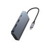 Anker USB-C Hub (7-in-1, Dual Display) 100W USB PD Compatible 4K HDMI Port 10Gbps High Speed ??Data Transfer USB-C Port USB-A Port Compatible with Mac