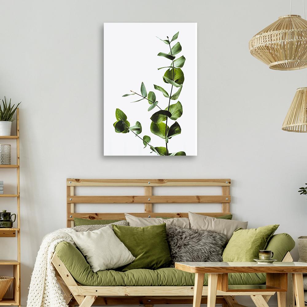 Canvas Print, Green Twig Nature