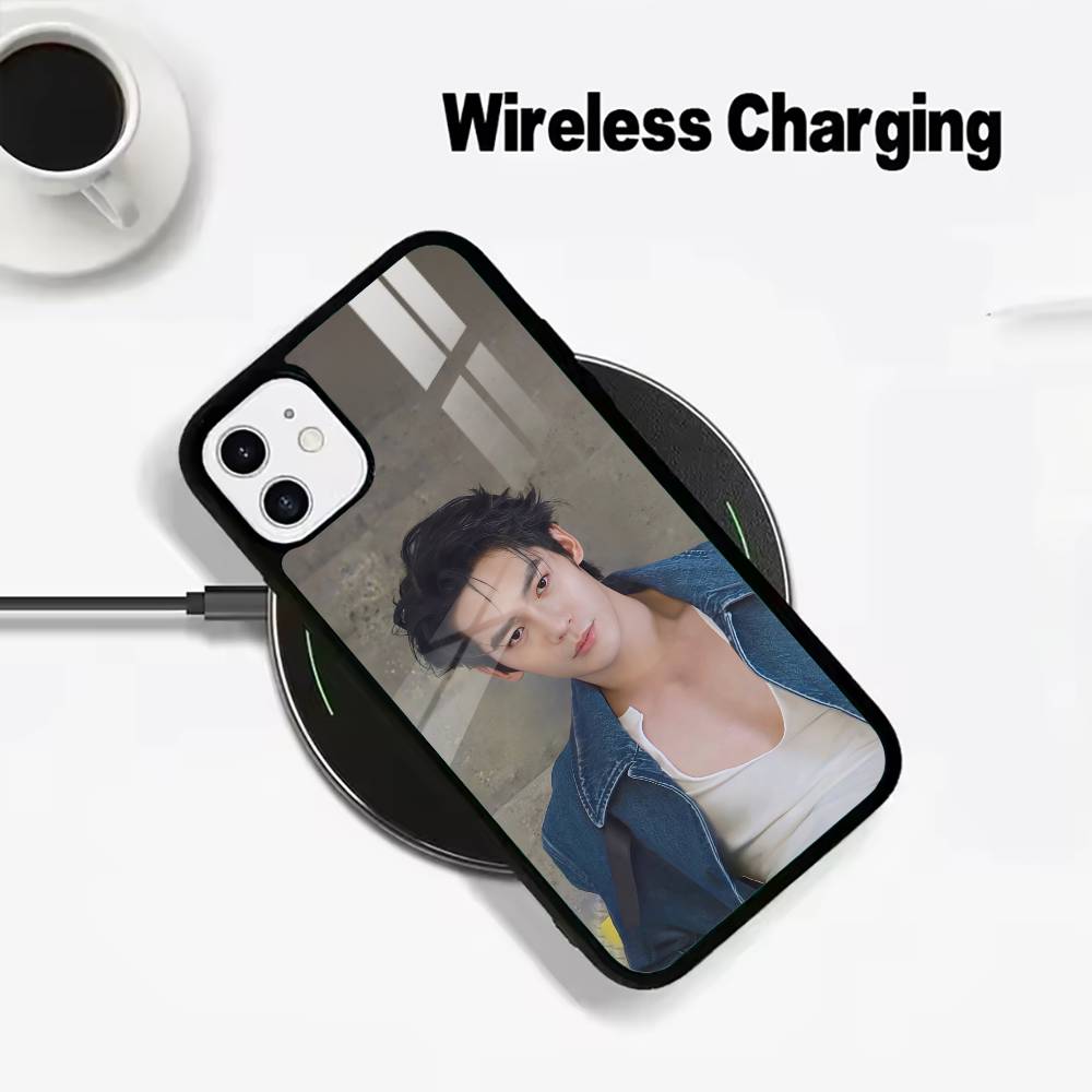actor-Yu Shi Phone Case For IPhone17 16 15 14 13 12 11 Pro Max 16/15/14Plus Wireless Charger Cover Funda