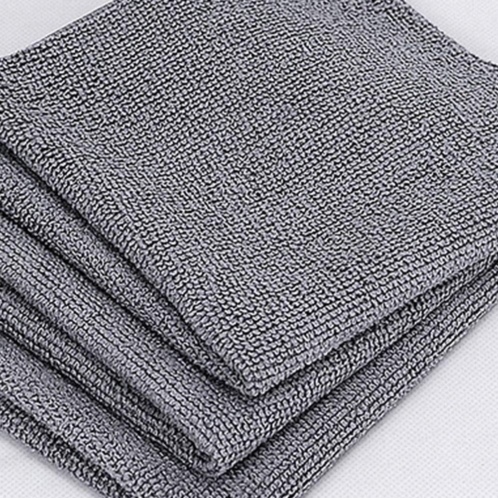 1 Rolle mit 20 Blatt Wiederverwendbares Reinigungstuch Waschbar Antihaft-Mikrofaserhandtuch Multifunktionale einfarbige Rollen Spültücher
