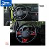 JIDIXIAN Car Steering Wheel Decoration Cover Stickers for Suzuki Jimny + Car Interior Accessories