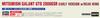 Hasegawa Mitsubishi Galant GTO 2000GSR Early Type Wing Plastic Model 20678 1/24 w/Rear