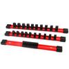 1Pcs 1/4" 3/8" 1/2" Socket Wrench Holder Rail Bracket Wall Holder Traight Socket Organizer Universal Plastic Drive Socket Holder