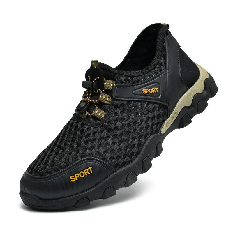 Men's Mesh Water Hiking Shoes - Breathable, Casual & Trendy Sports Footwear 2026