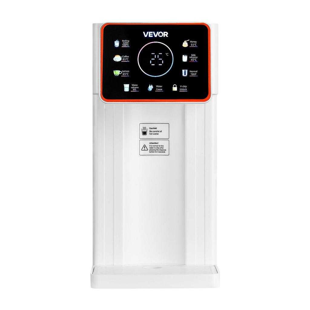 Instant Hot Water Dispenser, Countertop Boiling Water Dispenser with Adjustable 6 Temps & 8 Water Volumes, 101oz(3L) Removable Water Tank, Quick