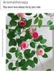 Artificial Rose Flower Vine for Wall & Pipe Decoration In Living Rooms, Malls & Courtyards