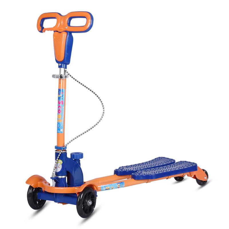 Hengshilong Kids Foldable Frog Scooter with Flashing Wheels