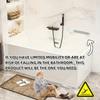 Non-slip Bathroom Grab Rails Super Large Suction Cups Barrier-free Handrail Shower Handle  Disabled