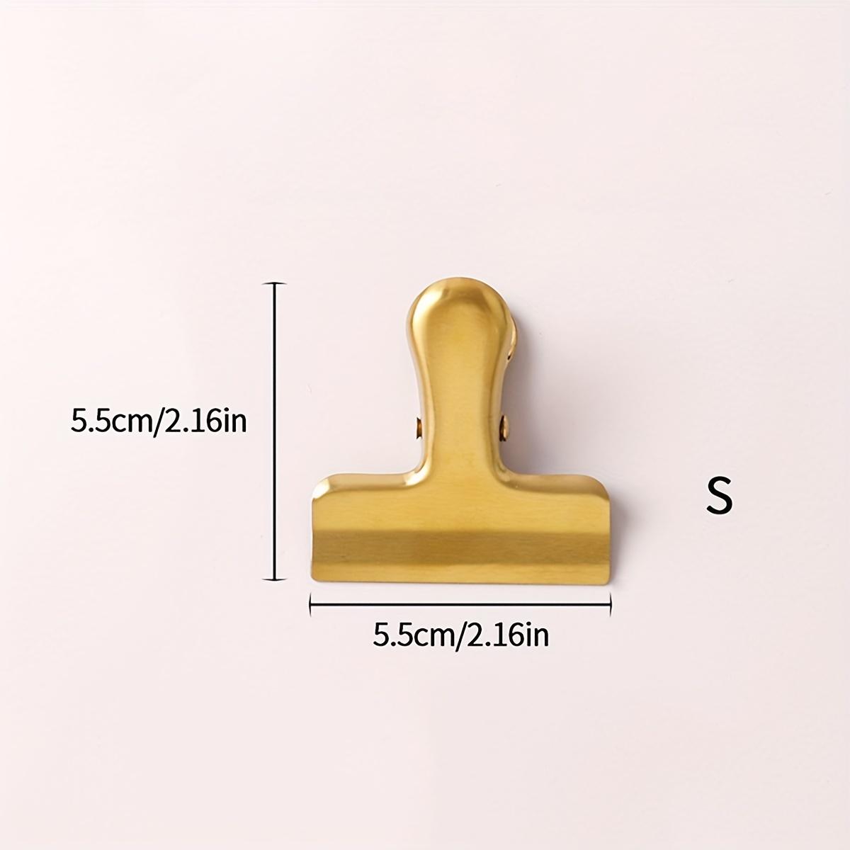 

1pc/3pcs Snack Bag Clips, Stainless Steel Food Bag Sealing Clips, Long Tail Document and File Organizer Clips for Snacks