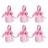 Pack of 6 Wedding Candy Boxes Handbag Party Gift Bags Candy Bags Pouches