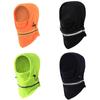 Reflective Winter Warm Hat for Outdoor Activity Women Men Unisex Cold Weather Balaclava Cap Windproof Neck Protect Hat