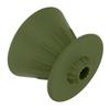 Silicone Coffee Dripper Reusable Cone Coffee Filter Holder for Travel Hiking Camping Home OfficeGreen