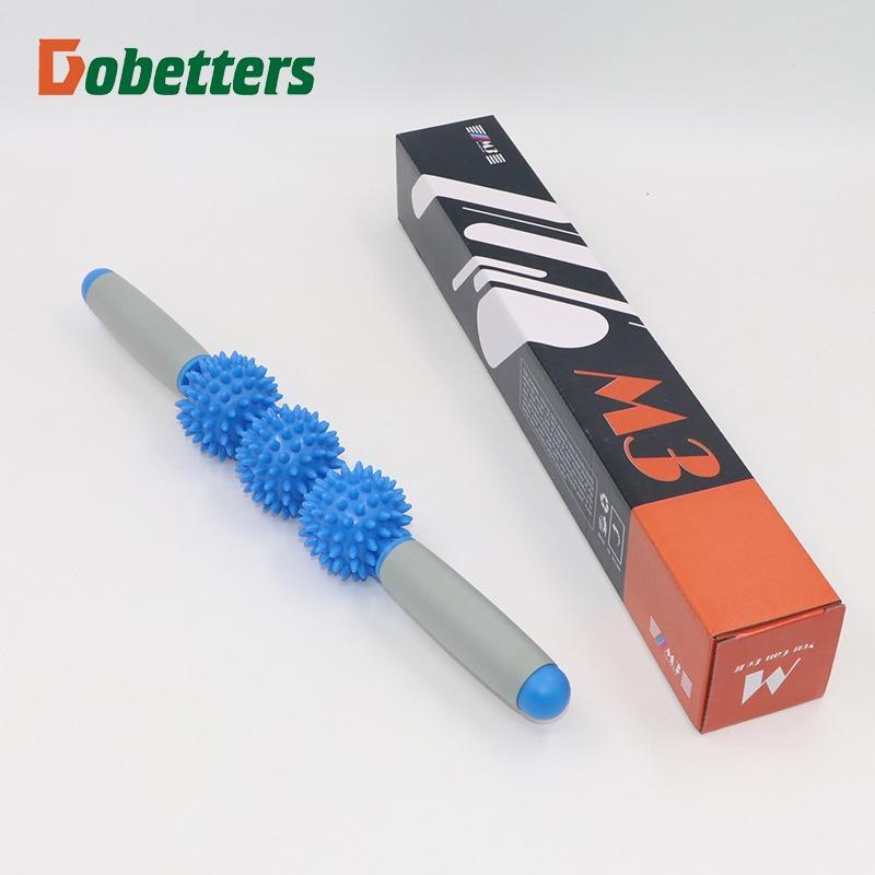 Spiky Ball Muscle Relaxation Massage Roller Yoga Fascia Massage Stick