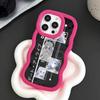 Date a Live Mio Takamiya Wavy Edge TPU Mobile Phone Case for iPhone 17 16 15 14 13 12 11 Air Pro Max Plus Colorful Cover