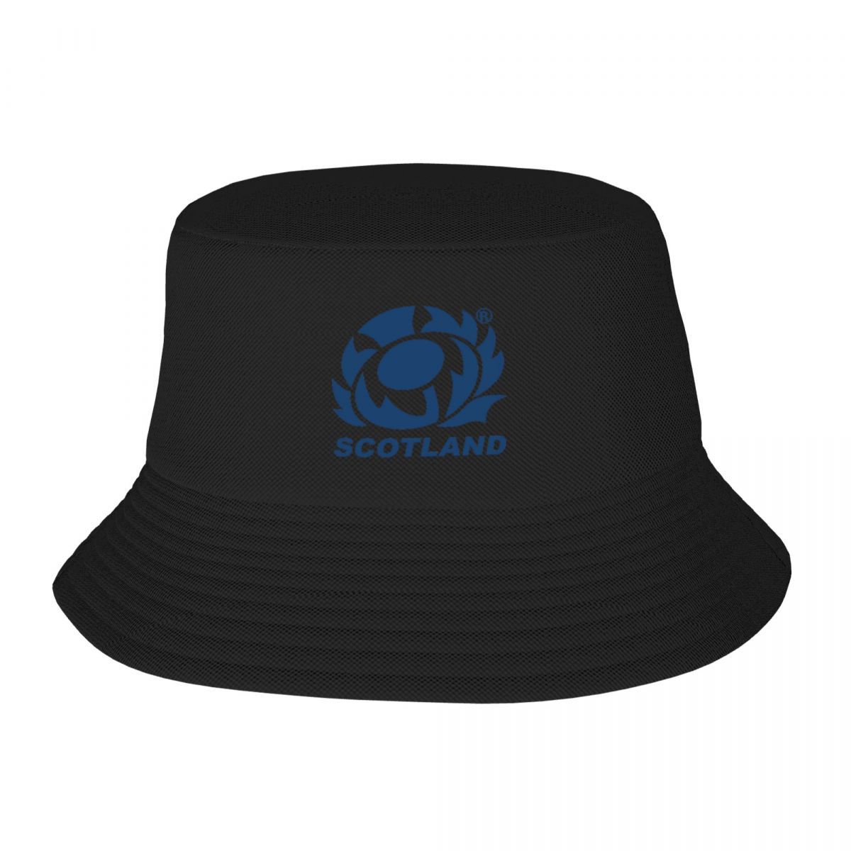 New Scotland Rugby Team Rugby Logo Bucket Hat Black Wild Ball Hat Golf Hat Man Women S Beach Hat Men S